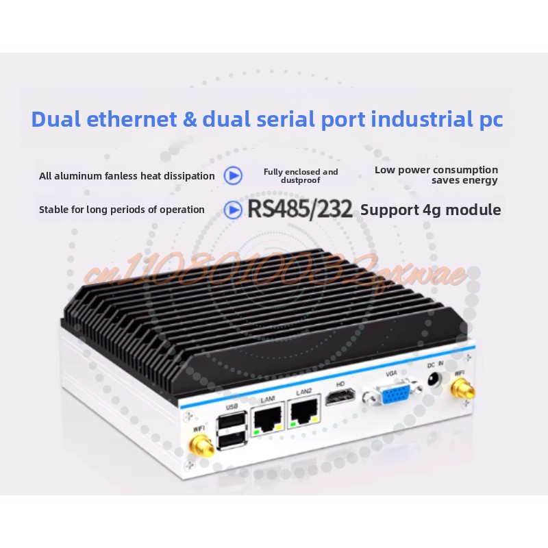 Fanless Industrial Pc Rs485 Core I7 - Mini Endüstriyel Bilgisayar - Dört Çekirdekli